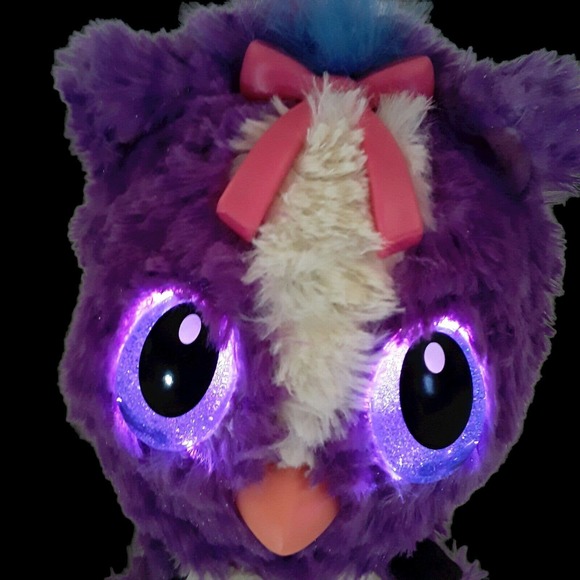 Hatchimals Hatchibabies Purple Ponette Baby Bird Interactive Talks Lights Works - Picture 5 of 8